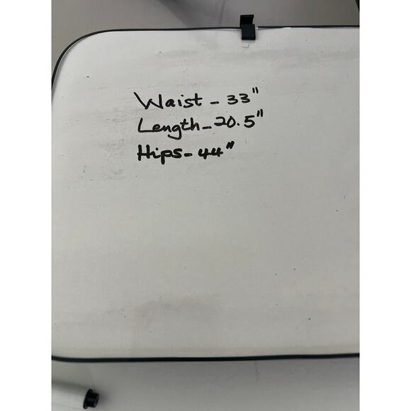 Jacqueline Feral Black Pencil Skirt with kick pleat size 16. - Picture 7 of 7